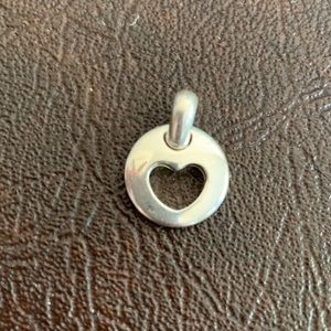 Tiffany & Co open heart charm